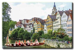 Stocherkahn Tübingen. Schmidt's Stocherkahnfahrten Romantic Gourmet I